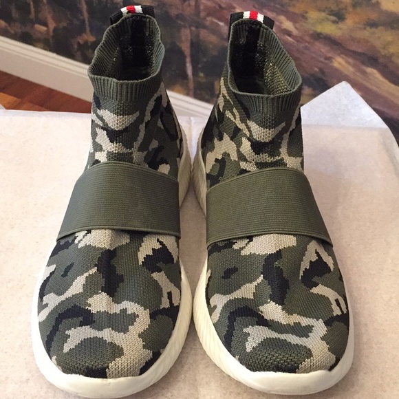 vintage havana camo sneakers